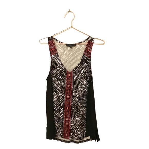 Sanctuary Embroidered Sleeveless Top - Size Medium - Picture 1 of 7
